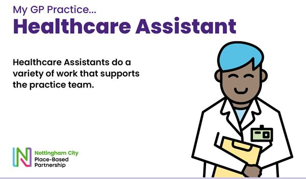 Healthcare Assistants do a variety of work that supports the practice team